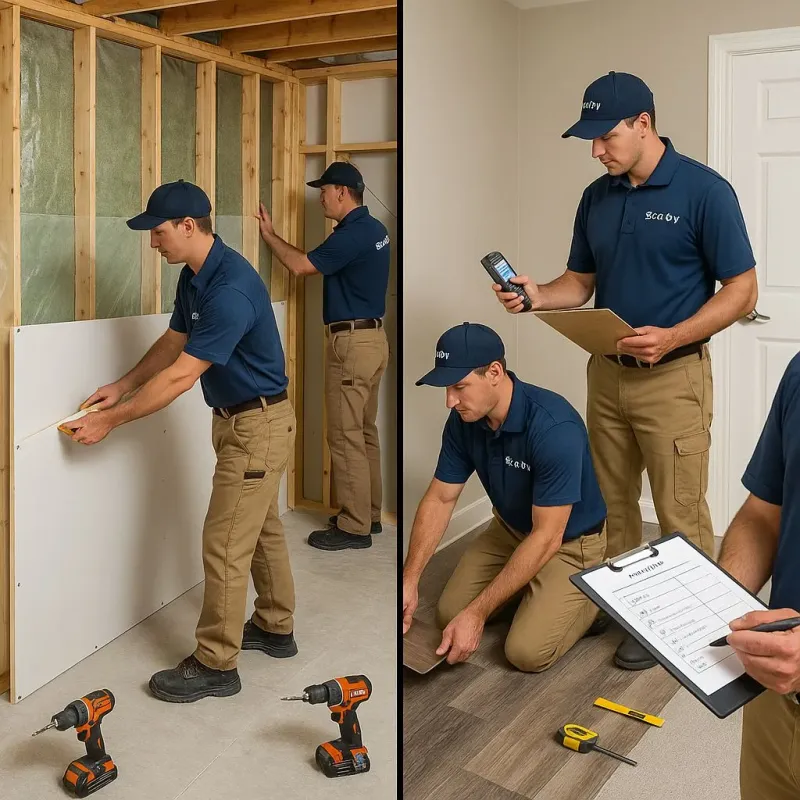 Repairs and Reconstruction process in Mound City, KS